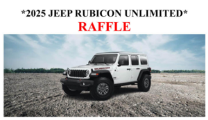 2025 Jeep Ribicon RAFFLE